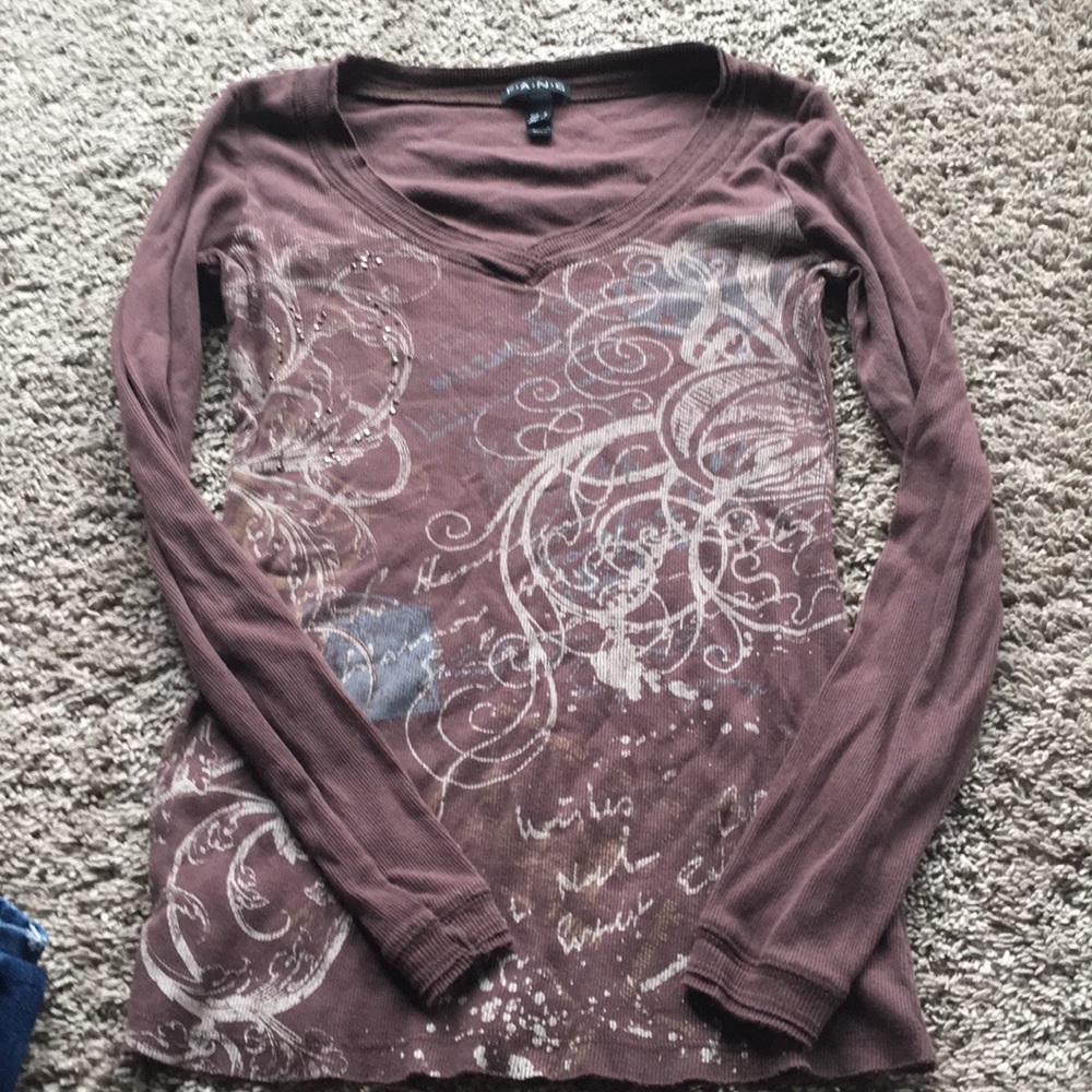 Rhinestone shirt
